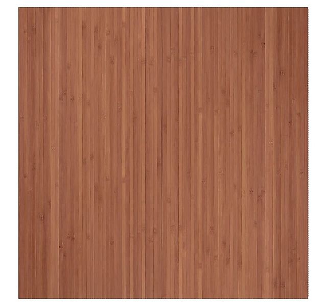 vidaXL Teppich Teppich Rechteckig Braun 100x100 cm Bambus, Quadrat günstig online kaufen