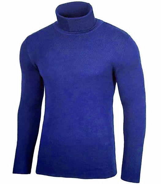 Baxboy Strickpullover BAXBOY Herren Feinstrick Rollkragen Pullover Slim fit günstig online kaufen