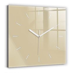 Tulup Wanduhr Glasuhr Modernistische Glaswanduhr 30x30cm günstig online kaufen