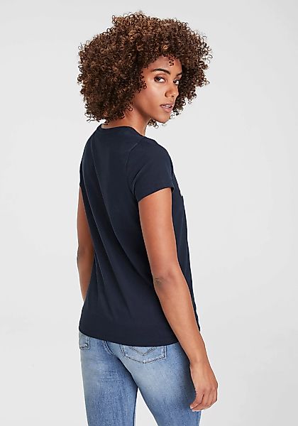 H.I.S T-Shirt mit zweifarbigem Frontprint günstig online kaufen