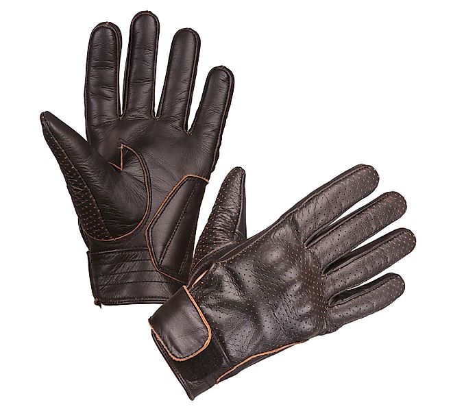 Modeka Motorradhandschuhe Modeka Hot classic Lederhandschuh dunkelbraun 12 günstig online kaufen