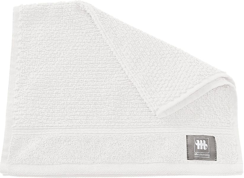 Musterring Gästehandtuch Solid, Frottee (1-St), hautschmeichelnde günstig online kaufen