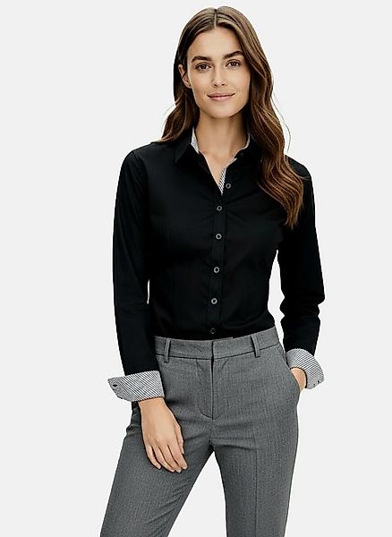 HEVENTON Hemdbluse aus reiner Baumwolle günstig online kaufen