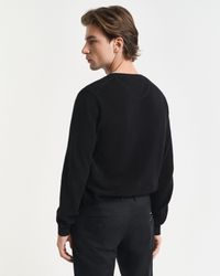 Gant Rundhalspullover COTTON PIQUE C-NECK mit günstig online kaufen