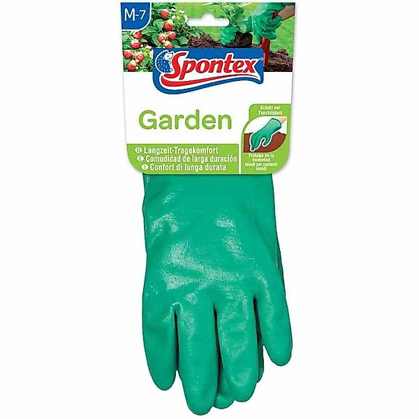 SPONTEX Gartenhandschuhe Gartenhandschuh Garden Gr. 7 günstig online kaufen