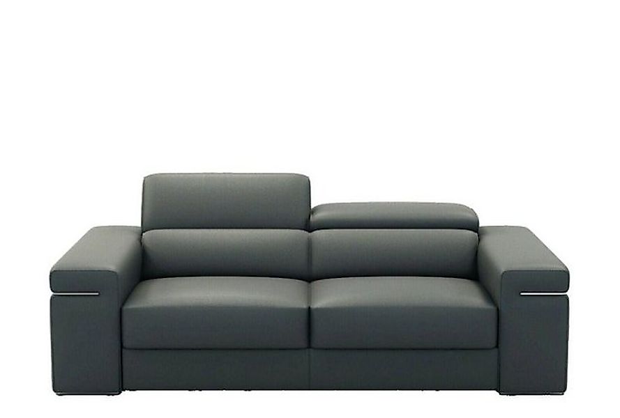 JVmoebel Sofa Graue Couch Polser Sitz 3 Sitzer XXL Big Sofas Couchen Leder, günstig online kaufen