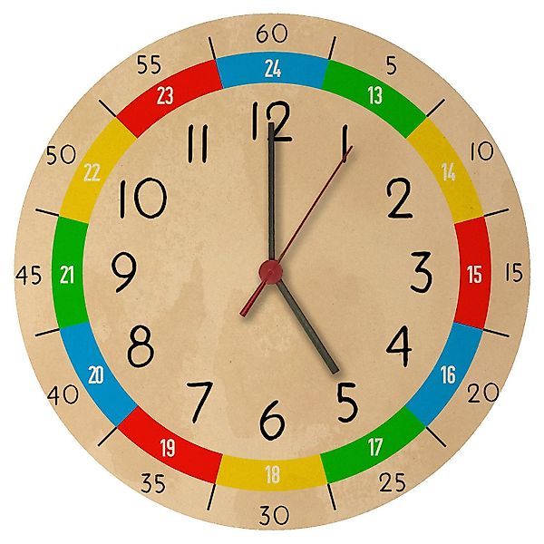 speecheese Wanduhr Lernuhr für Kinder Wanduhr günstig online kaufen