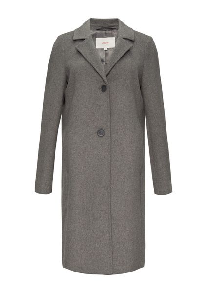 s.Oliver Funktionsmantel Outdoor-Mantel Weicher Wollmantel mit günstig online kaufen