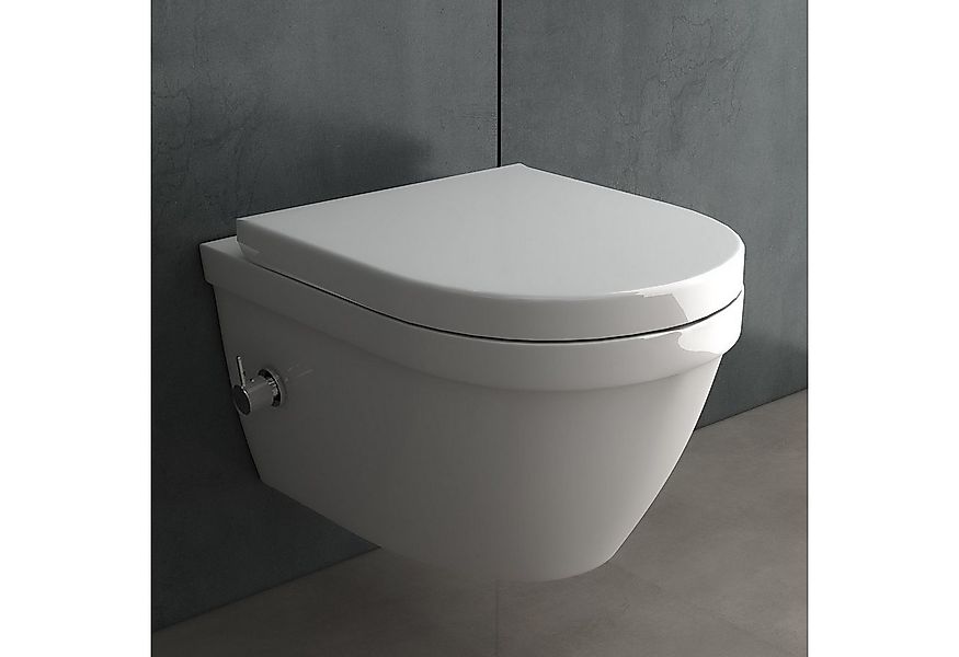 Alpenberger Dusch-WC - Taharet WC - Bidet WC - Hänge WC mit Intimdusche, wa günstig online kaufen