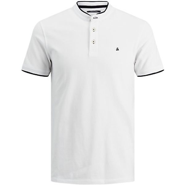 Jack & Jones Kurzarmshirt "PAULOS MAO POLO", mit kontrastfarbiger Kante am günstig online kaufen