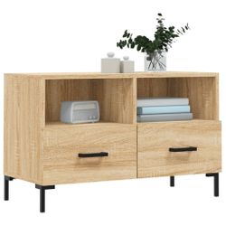 vidaXL TV-Schrank TV-Schrank Sonoma-Eiche 80x36x50 cm günstig online kaufen