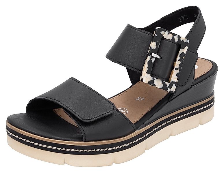 Remonte Elisabeth Hurley-Collection Keilsandalette Keilabsatz, Riemensandal günstig online kaufen