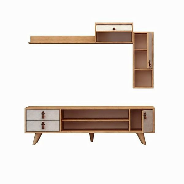 Skye Decor TV-Schrank 100% MELAMINE COATED PARTICLE BOARD, 80 cm x 15 cm x günstig online kaufen