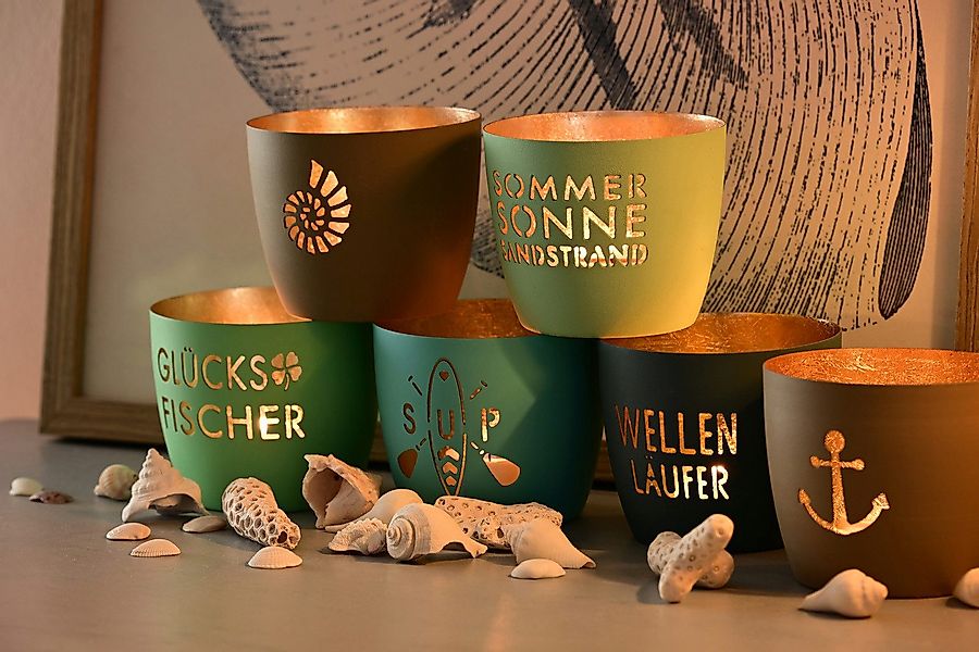 Giftcompany Windlicht Madras Windlicht M Happy günstig online kaufen