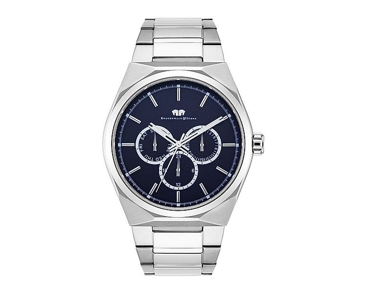 Rhodenwald & Söhne Multifunktionsuhr Cooledge silber, aus Edelstahl günstig online kaufen