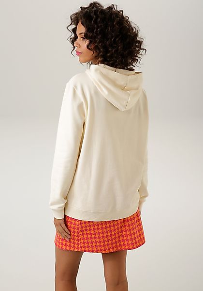 Aniston CASUAL Sweatshirt mit aufgestickter "LAS günstig online kaufen