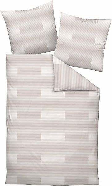 Janine Bettwäsche »Milano 4510545105 07 135X200,80x80«, mit Reißverschluss günstig online kaufen