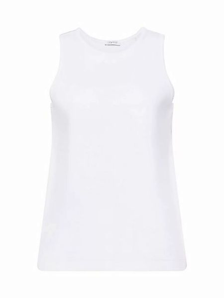 Esprit T-Shirt Tanktop aus Baumwolle (1-tlg) günstig online kaufen