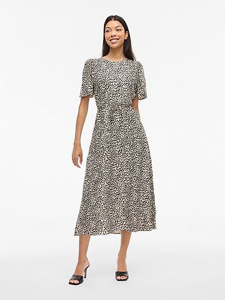Vila Druckkleid VIGRACE O-NECK S/S MIDI DRESS - NOOS Sommerkleid günstig online kaufen