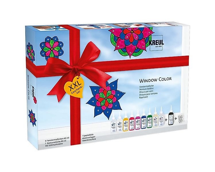 C. KREUL Wasserfarbe KREUL Window Color Set XXL 10x80ml günstig online kaufen