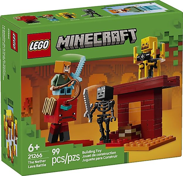 LEGO® LEGO® Minecraft Das Lava-Duell im günstig online kaufen
