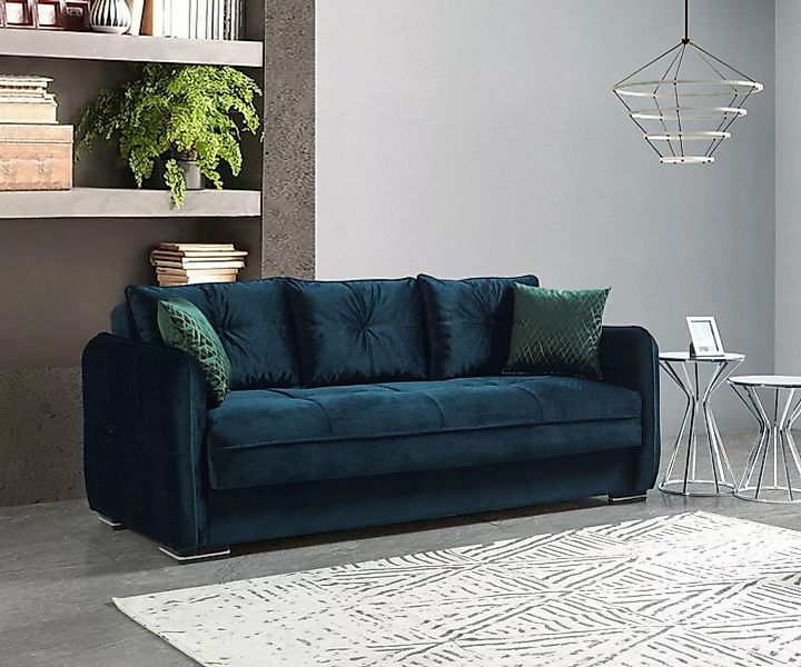 JVmoebel Sofa Wohnzimmer Sofa 3 Sitzer Design Stil Möbel Relax Sofa 3er Mod günstig online kaufen
