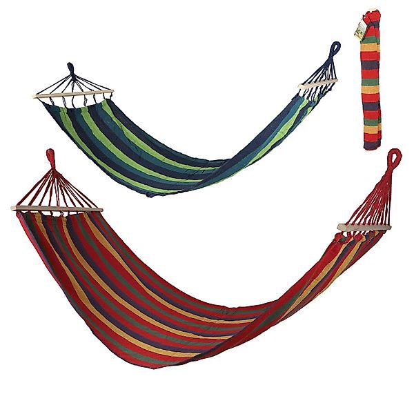 Sunnydays Stabhängematte farbenfrohe Hängeliege Stabhängeliege Hänge-Matte, günstig online kaufen