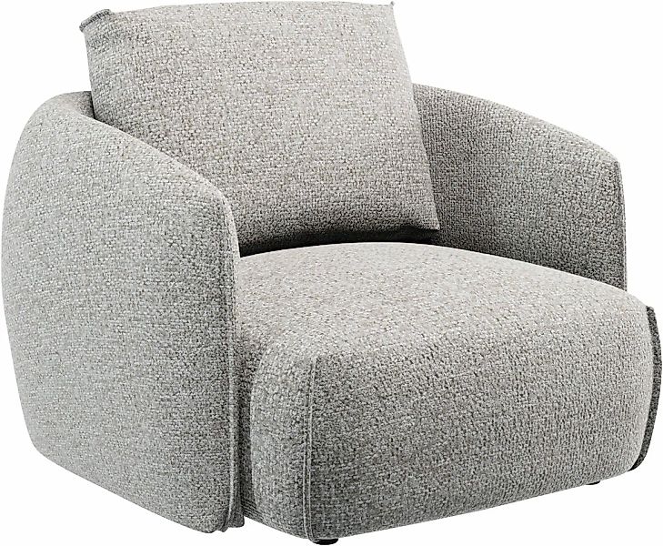 TRENDMANUFAKTUR Sessel "Shawn, Loungesessel, Designsessel mit elegant gesch günstig online kaufen