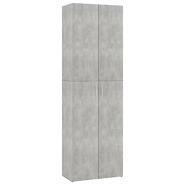 Büroschrank Betongrau 60ã32ã190 Cm Spanplatte günstig online kaufen