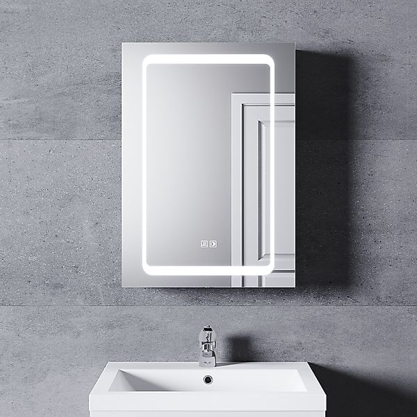 SONNI Badezimmerspiegelschrank Spiegelschrank Aluminum bad mit günstig online kaufen