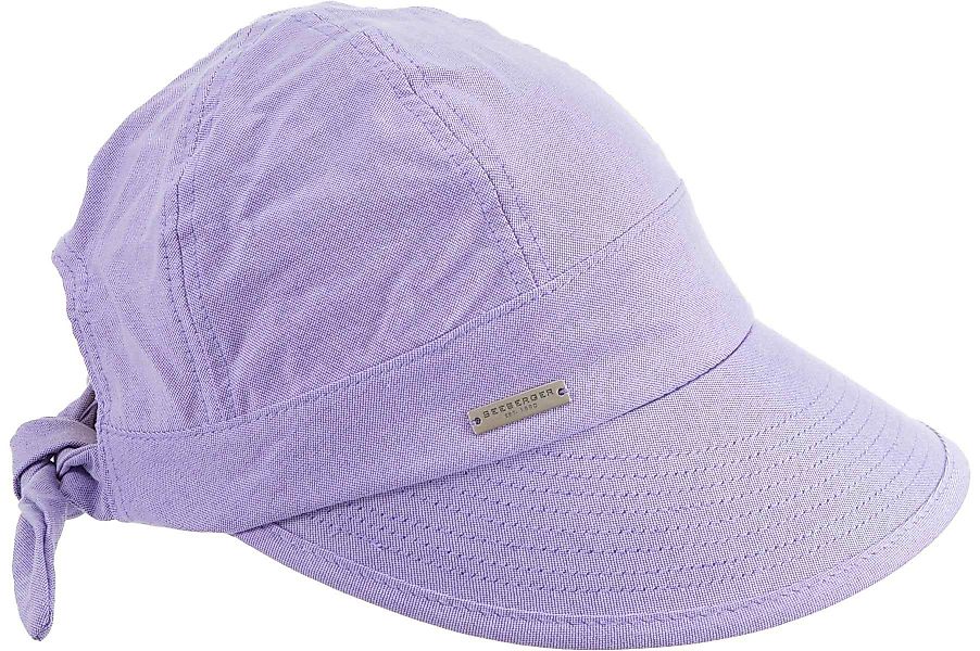Seeberger Schirmmütze Chambraystoff Schildmütze 53970-0 günstig online kaufen