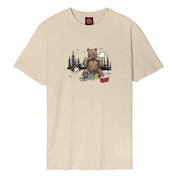 Santa Cruz T-Shirt BRAUN PIZZA BEAR günstig online kaufen