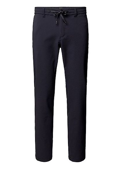 BOSS Chino Seersucker Navy - Größe W 33 - L 32 günstig online kaufen