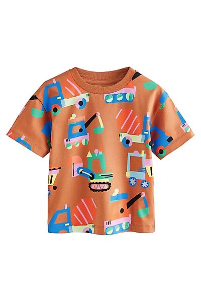Next T-Shirt Kurzarm-T-Shirt mit durchgehendem Print günstig online kaufen