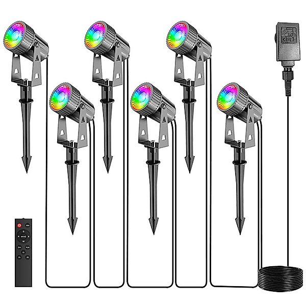 JOYOLEDER LED Gartenstrahler IP66 LED Gartenlampe günstig online kaufen