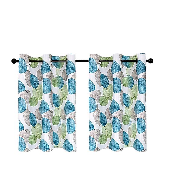 BYSURE Schiebegardine (2 St), Ösen, blickdicht, günstig online kaufen