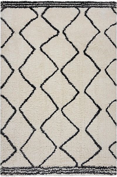 FLAIR RUGS Hochflor-Teppich »RIAD«, rechteckig, 40 mm Höhe, Berber Muster günstig online kaufen