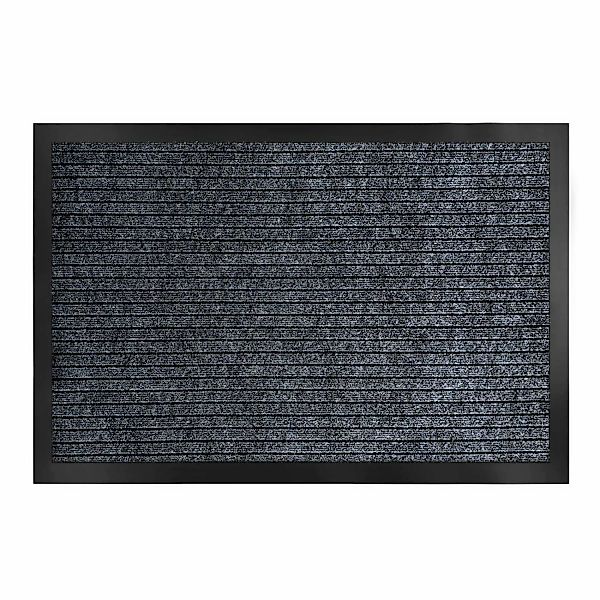 KARAT Schmutzfangmatte Dura Rutschfeste Türmatte Anthrazit 90 x 120 cm günstig online kaufen
