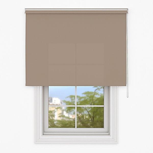 Deco-Raum Tageslicht-Rollo Bohren Basic GL 65 cm x 150 cm Cappuccino günstig online kaufen