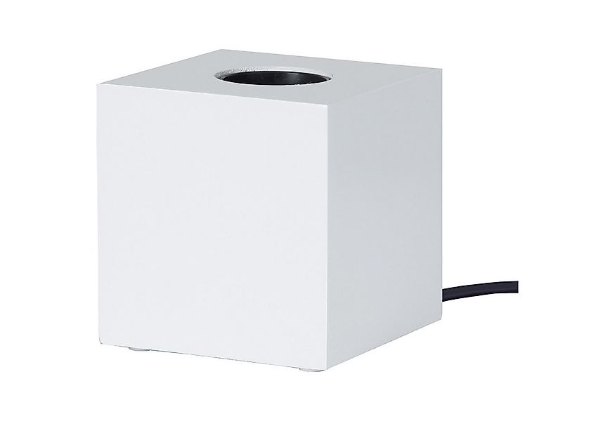 STAR TRADING LED Dekolicht Kub, Lampensockel,Kub', Holz, Würfel-Form, weiß, günstig online kaufen