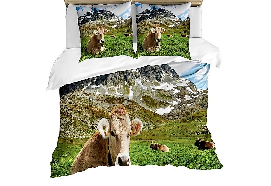 Abakuhaus Bettwäsche Milbensicher Allergiker geeignet mit Kissenbezügen, Mi günstig online kaufen