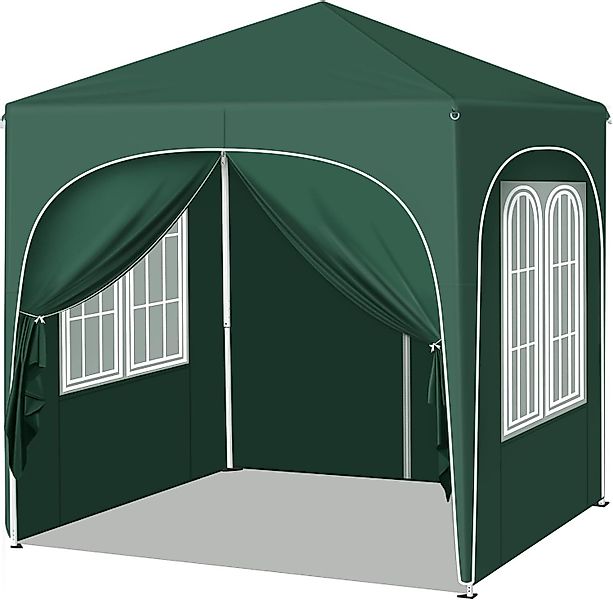 Woltu Pavillon, mit 4 Seitenteilen, 2x2 günstig online kaufen