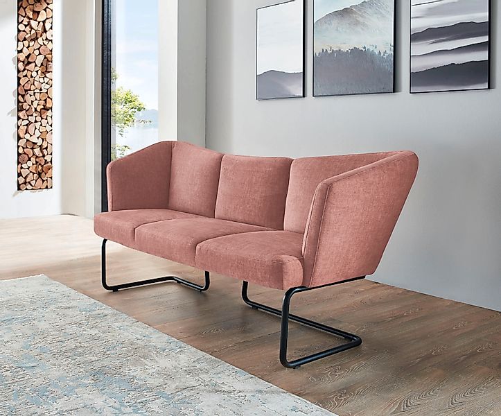 K+W Komfort & Wohnen Polsterbank "Mikkado Tube" in abgerundeter Form, Rundr günstig online kaufen