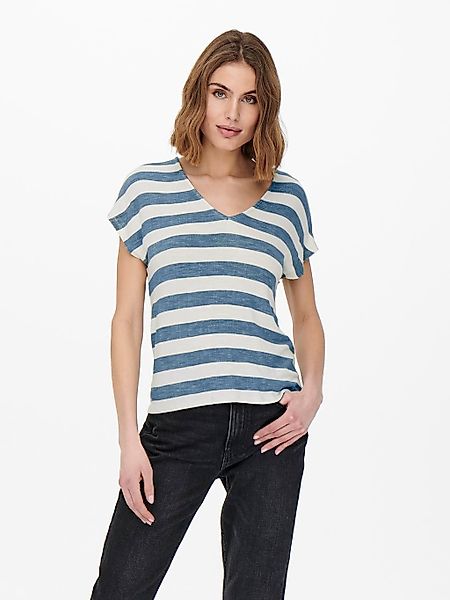 ONLY V-Shirt ONLLIRA LIFE S/S V-NECK günstig online kaufen