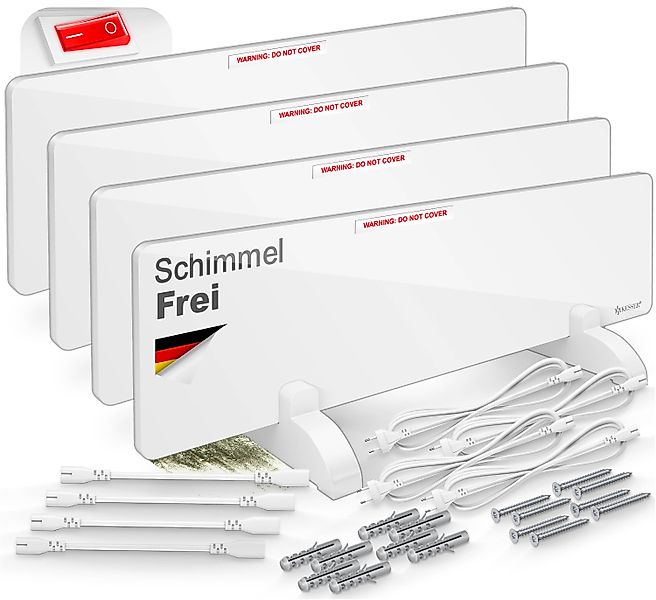 KESSER Infrarotheizung 4x Anti Schimmel Heizung günstig online kaufen