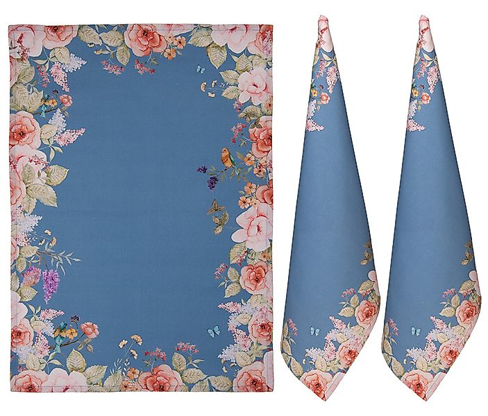 Clayre & Eef Geschirrtuch Floral Fiesta, günstig online kaufen