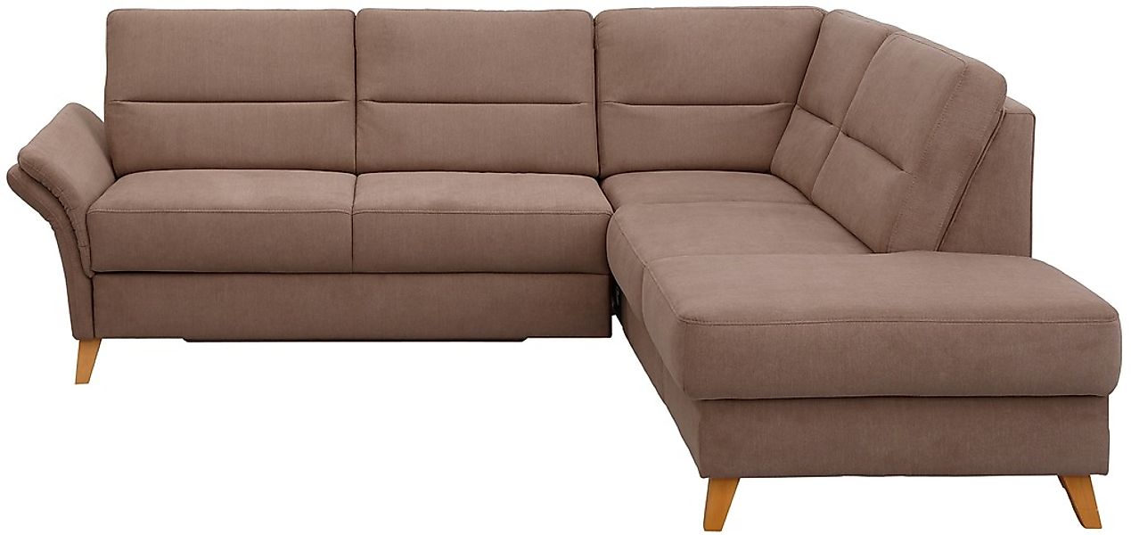 Home affaire Ecksofa »Westerland L-Form« Federkern-Polsterung, wahlweise mi günstig online kaufen