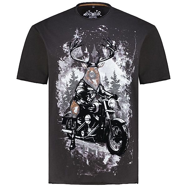 HangOwear T-Shirt mit Motiv-Print Farbe schwarz Größe: 7XL günstig online kaufen