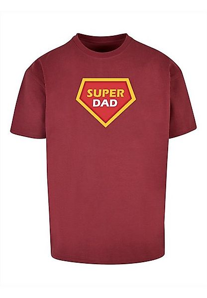 Merchcode T-Shirt Merchcode Herren Fathers Day - Super dad Heavy Oversize T günstig online kaufen