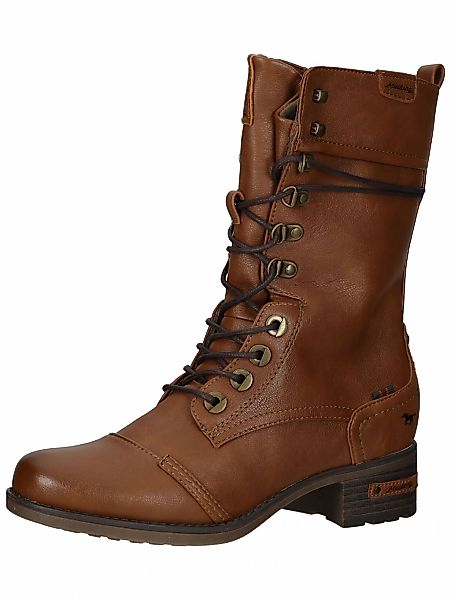 Mustang Shoes Schnürstiefel "Mustang Shoes Stiefel Lederimitat" günstig online kaufen